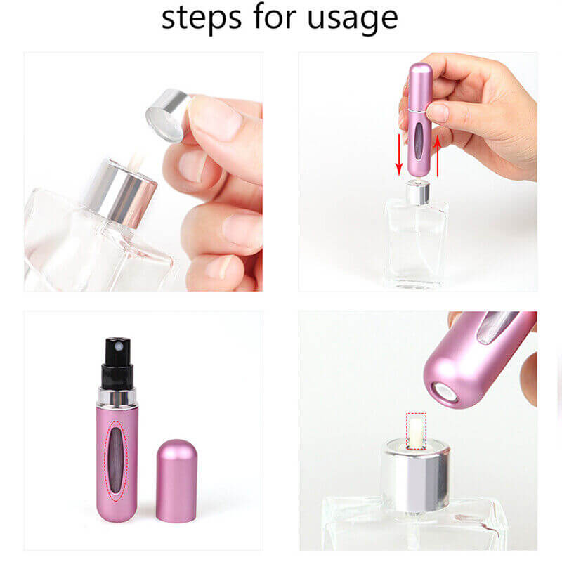 5ml Refillable Portable Mini Perfume Bottle