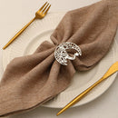 Alloy moon design napkin ring kitchen napkin holder