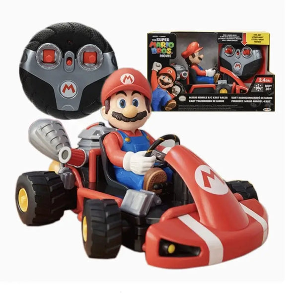 Mario remote control racing car toy