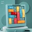 Number slide puzzle toy - children's educational game, exercise intelligence and enhance creativity