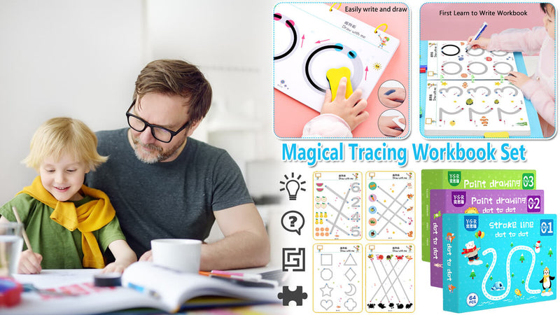 Magical Tracing Workbook Set