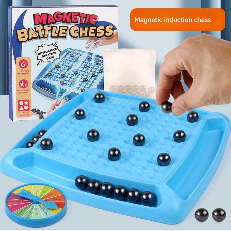 Fun stepping mine magnetic induction chess magnetic match training focus thinking logic parent-child interaction educational toys