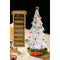 2023 new desktop mini light up christmas tree ambient decoration lights