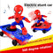 Spider-Man Stunt Skateboard 360 Degree Spinning Musical Toys