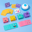 Creative Toy for Cultivating Logical Thinking and Brain Training - Expression Puzzle Blocks, Suitable for Children