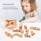 Wooden Brain Teaser Puzzle Toys Educational Toys for Kids and Adults