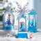 Princess Elsa Music Box Crystal Ball Music Box Disney Genuine Wind Lantern Frozen Snow Birthday Gift