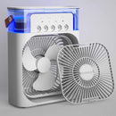 Multifunctional air conditioning fan refrigeration small household chiller electric fan powerful office cooling artifact fog