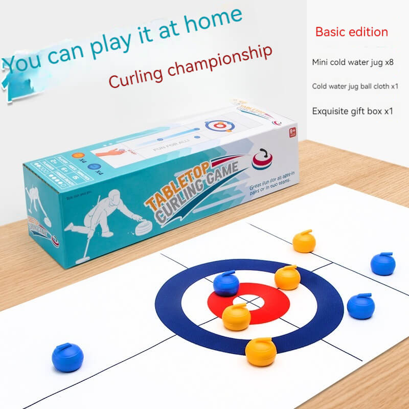 Curling An Adult Leisure and Educational Toy Desktop Game and Joyful Bonding Experience for Families