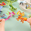 (100PCS)🔥🔥2024 New Educational 3D Cartoon Puzzles for Kids