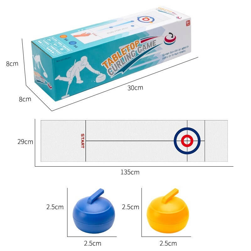 Curling An Adult Leisure and Educational Toy Desktop Game and Joyful Bonding Experience for Families