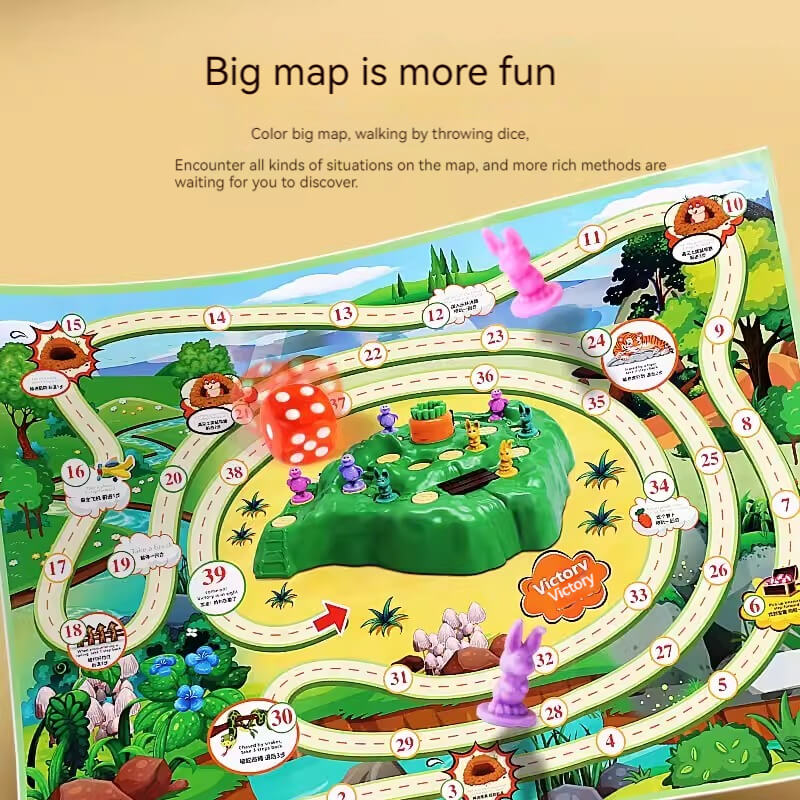 Tortoise and Hare interactive game for children