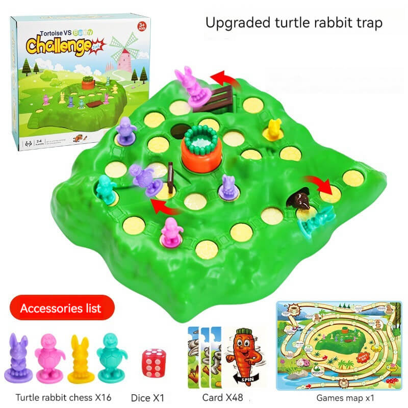 Tortoise and Hare interactive game for children