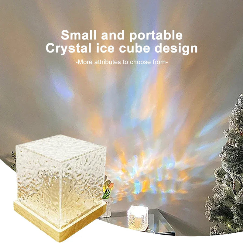 ™ Aurora Wave- Water Ripple Crystal Night Light